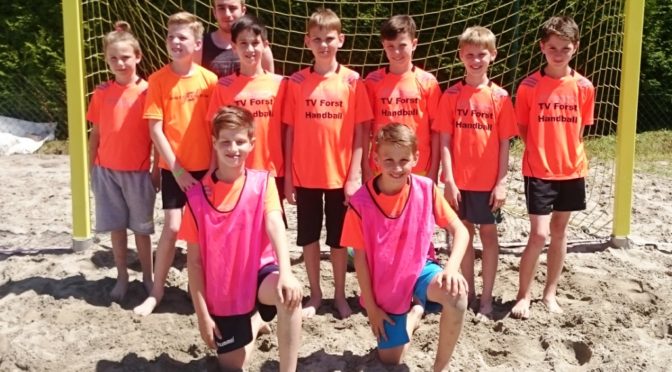 2.Platz beim Beachturnier in Heiligenstein