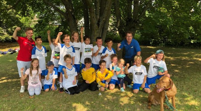 E1 und E2 spielen letztes Sommerturnier in Helmsheim