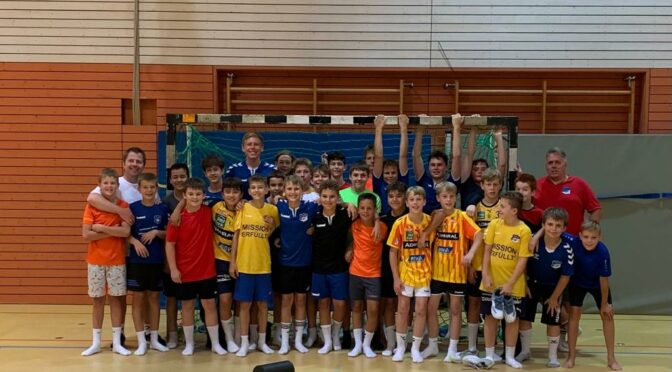 erster Trainingstag erfolgreich