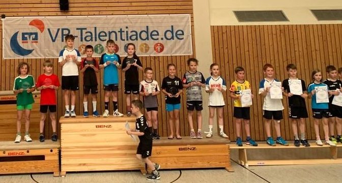Kinder des TV Forst erfolgreich bei Endrunde der VR-Talentiade