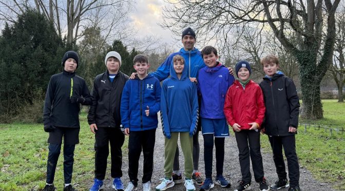 D-Jugend joggt ins neue Jahr