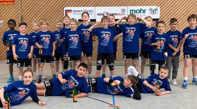 Toller Ausklang der E-Jugend mit zwei Siegen und der Meisterschaft in der Bezirksoberliga